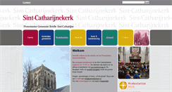 Desktop Screenshot of catharijnekerk.nl